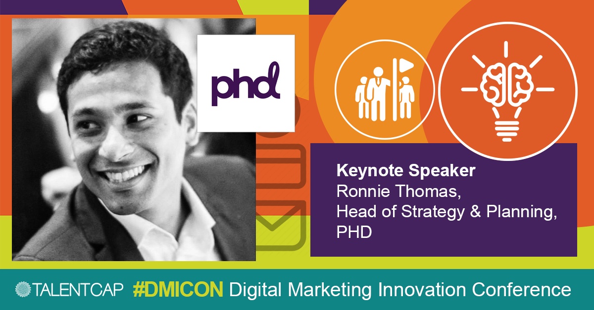 #DMICON Pre-Event Q&A: Keynote Speaker, Ronnie Thomas, Head Strategy & Planning, PHD
